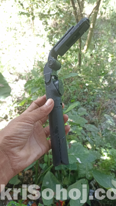 camera stand and microphone